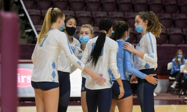 No. 13 Louisville Rolls to Sweep Over UNC Volleyball