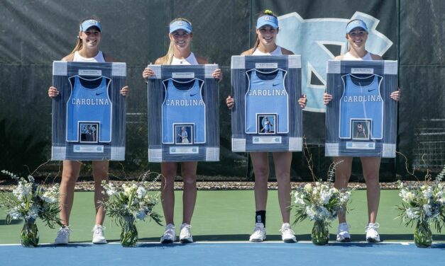 Women’s Tennis: No. 1 UNC Handles No. 12 NC State on Senior Day