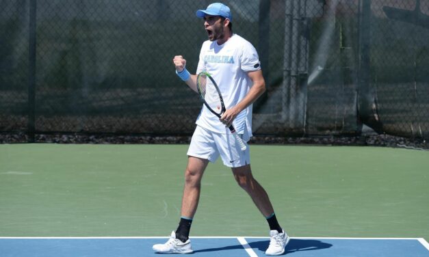 No. 2 UNC Men’s Tennis Claims Rivalry Win Over Duke