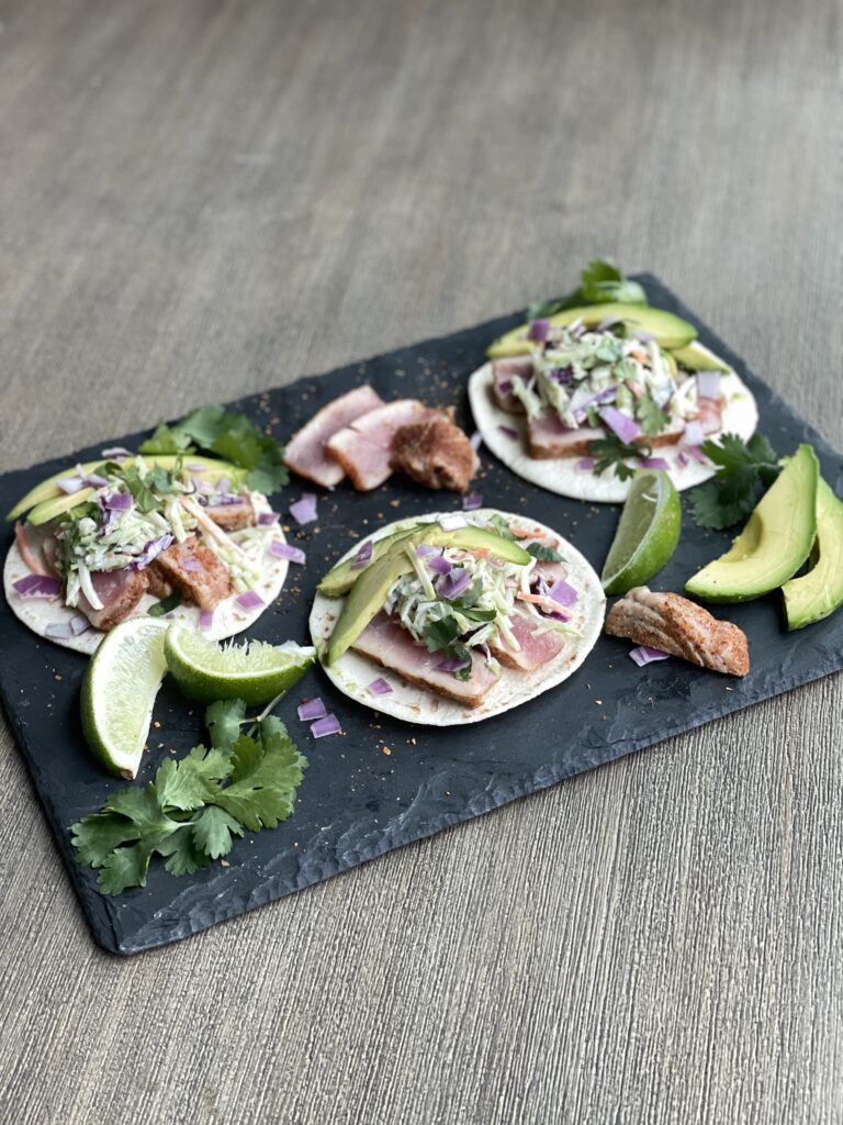 Make It Snappy Grilled Tuna Tacos