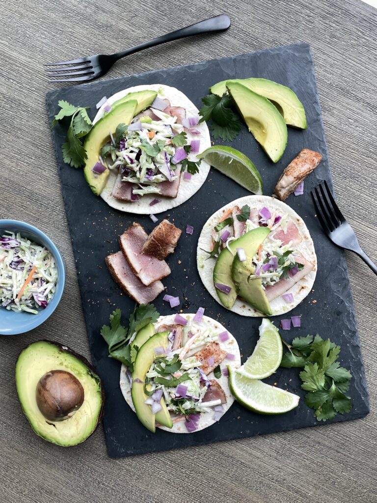 Make It Snappy Grilled Tuna Tacos