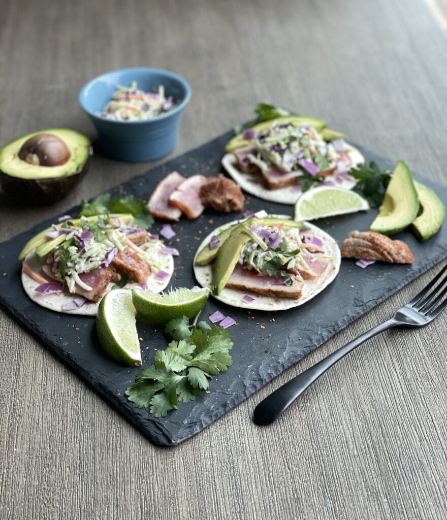 Make It Snappy Grilled Tuna Tacos