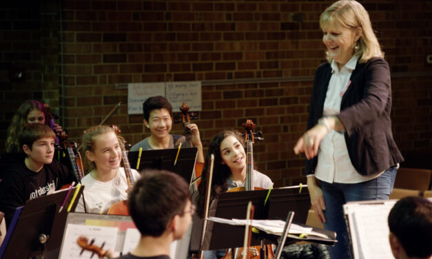 Original Music Dedicated to Phillips Middle School Orchestra, Longtime Teacher