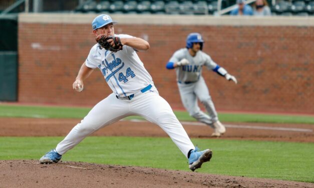 UNC Baseball Suffers Shutout Loss to No. 8 Notre Dame