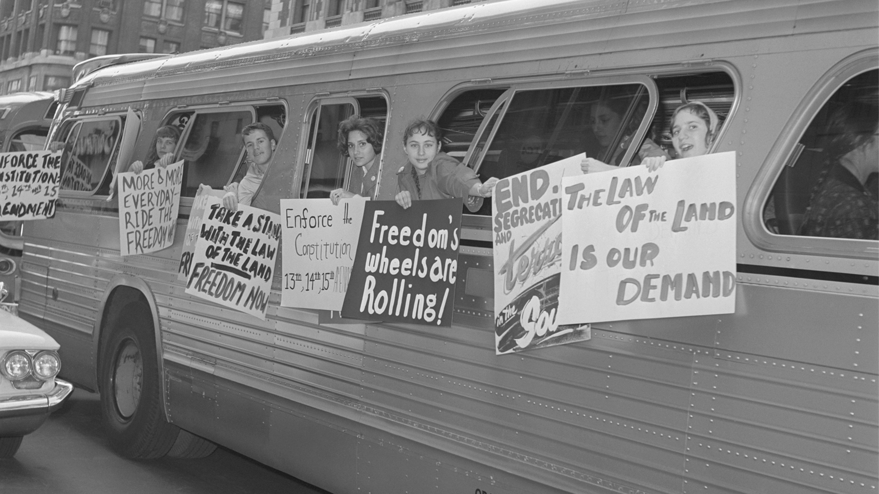 Orange County Activists Commemorating the Freedom Rides Movement's 60th