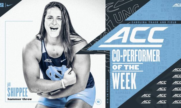 UNC’s Jill Shippee Named ACC Women’s Field Co-Performer of the Week
