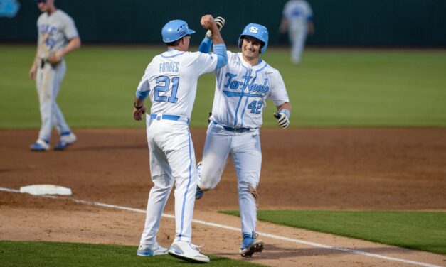 Late Offense Burst Guides UNC Baseball Past Campbell, Snaps Losing Skid