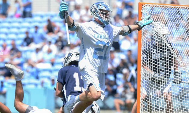 No. 1 UNC Men’s Lacrosse Dominates Monmouth in NCAA Tournament First Round