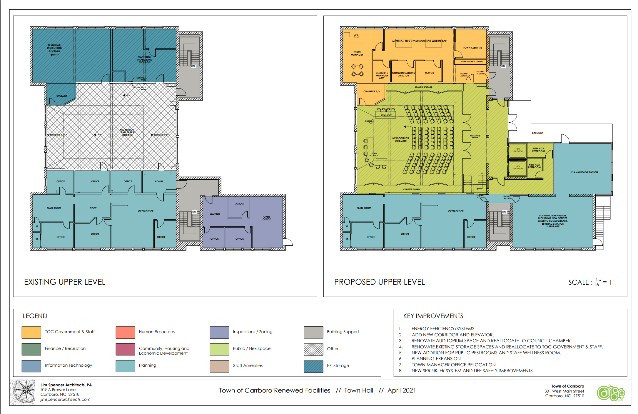 Carrboro To Renovate Town Hall, Century Center