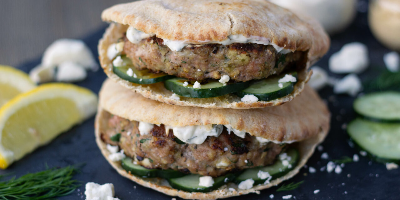 Make It Snappy: Greek Turkey Burgers