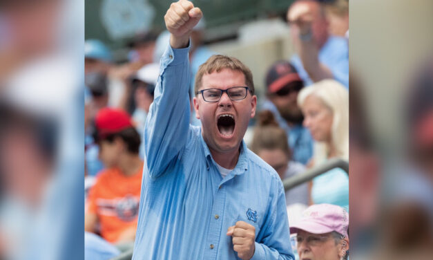 Longtime Carolina Baseball Fan ‘Retires’ From Leading Cheers in Boshamer Stadium
