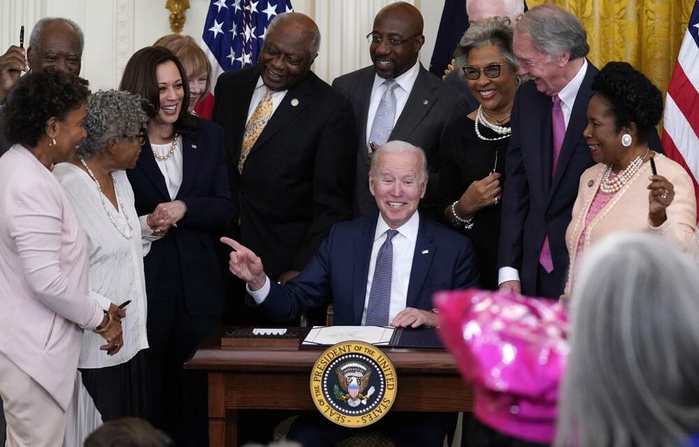 Black Americans Laud Juneteenth Holiday, Say More Work Ahead