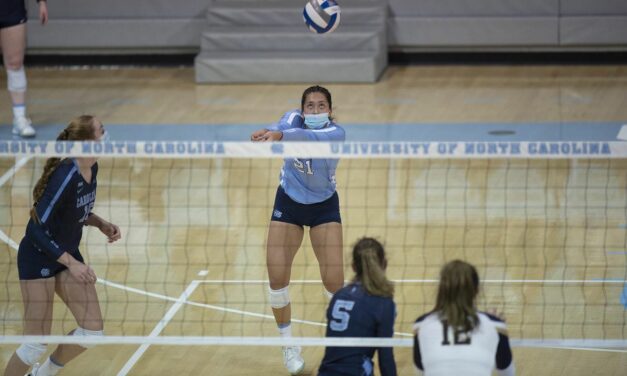 UNC Volleyball Freshman Karenna Wurl Selected to Academic All-ACC Team