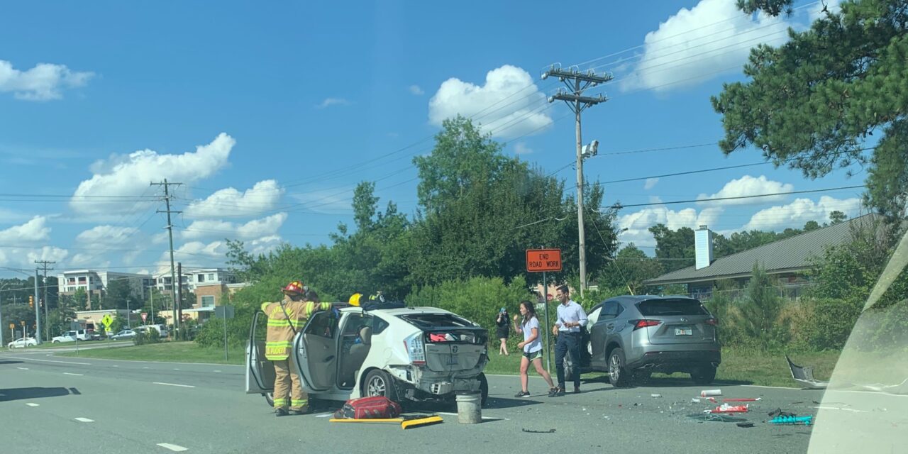 Three-Car Crash Closes Down Fordham Boulevard Lanes in Chapel Hill