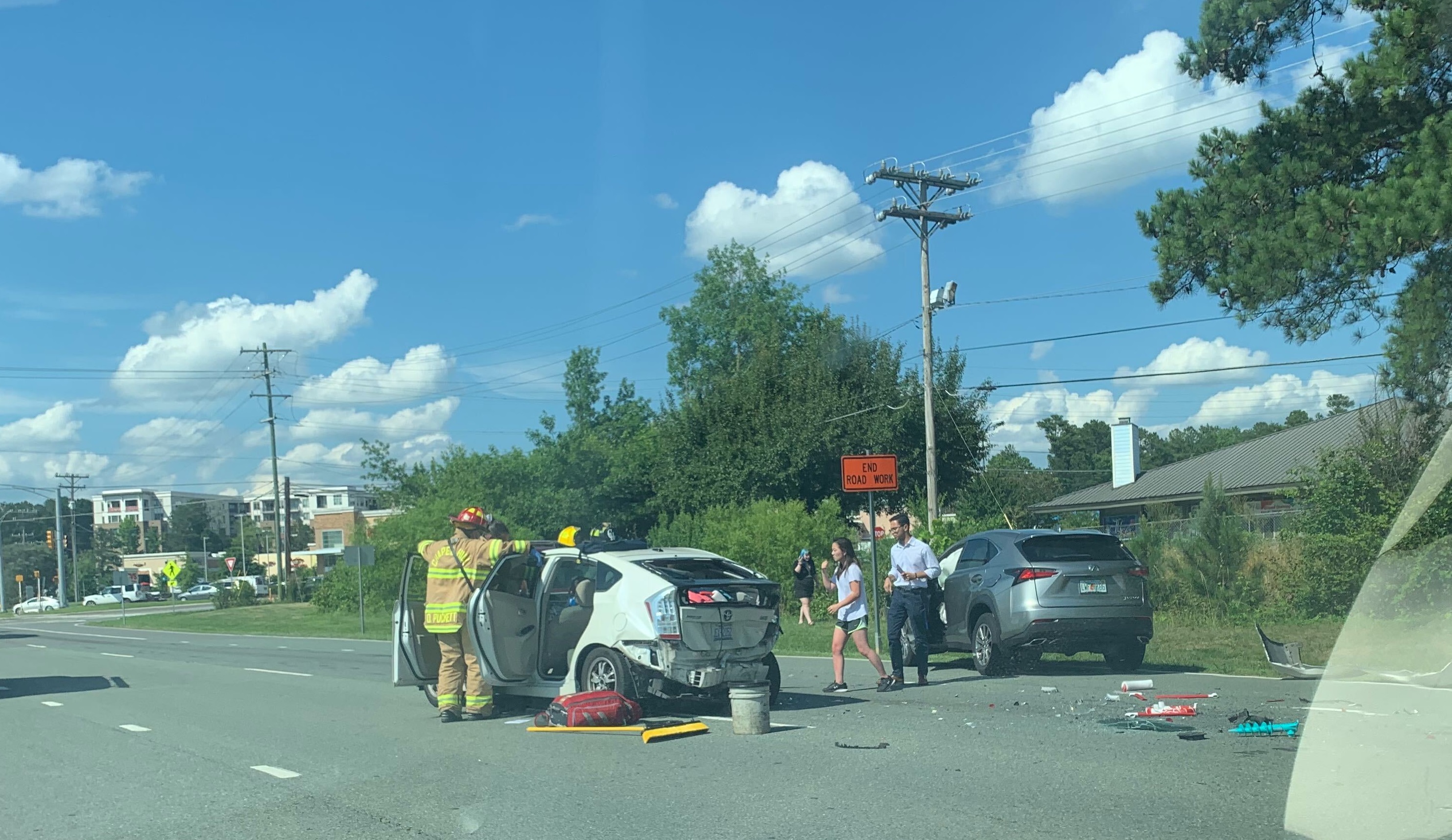 Three Car Crash Closes Down Fordham Boulevard Lanes In Chapel Hill