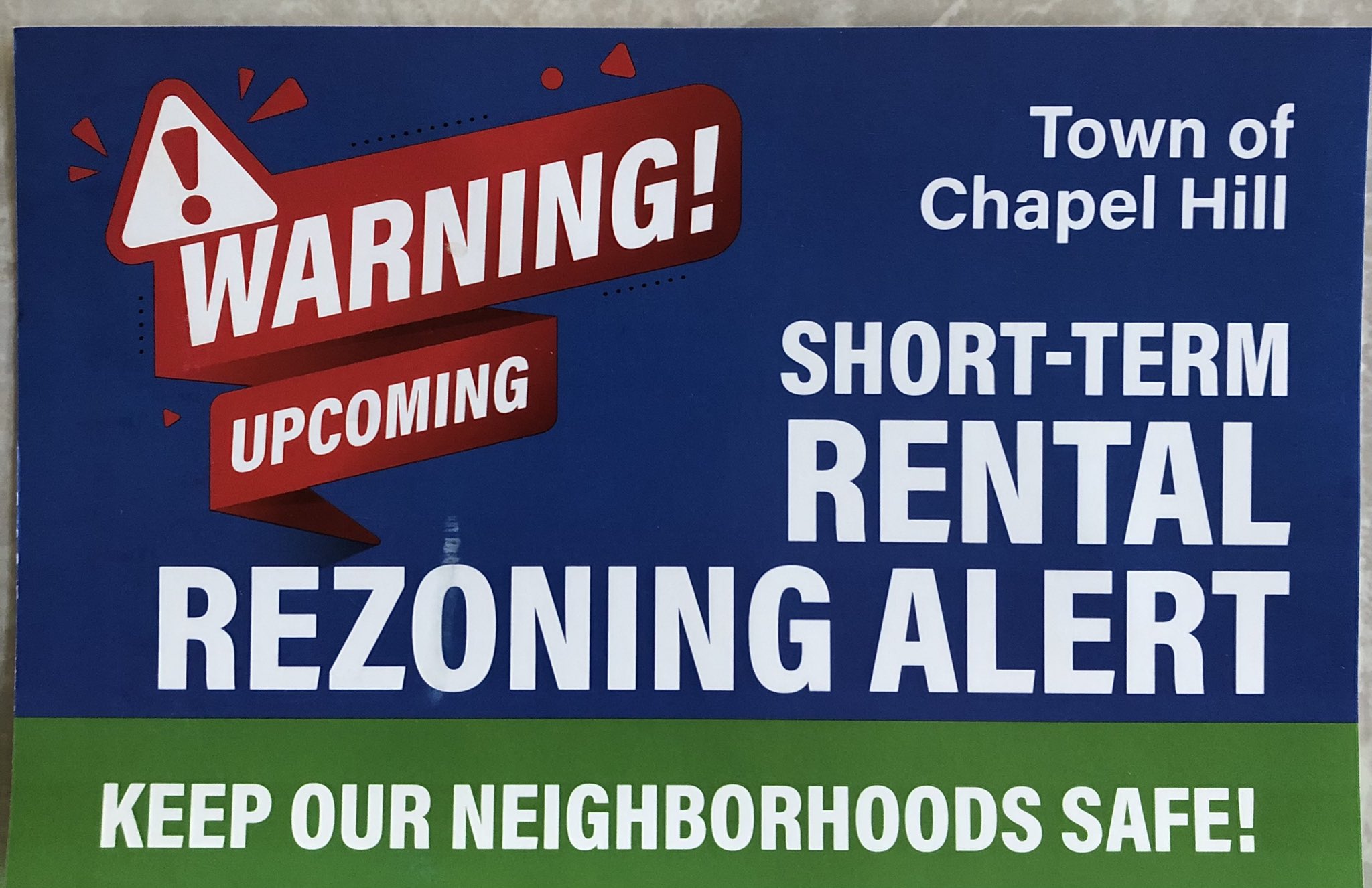 Chapel Hill Passes ShortTerm Rentals Resolution