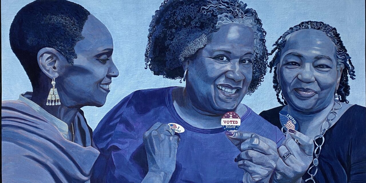 The Large-Scale Textile Portraits of Hollis Chatelain