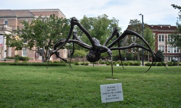 Spider Statue, Eye Bench Artwork Set to Leave UNC Campus