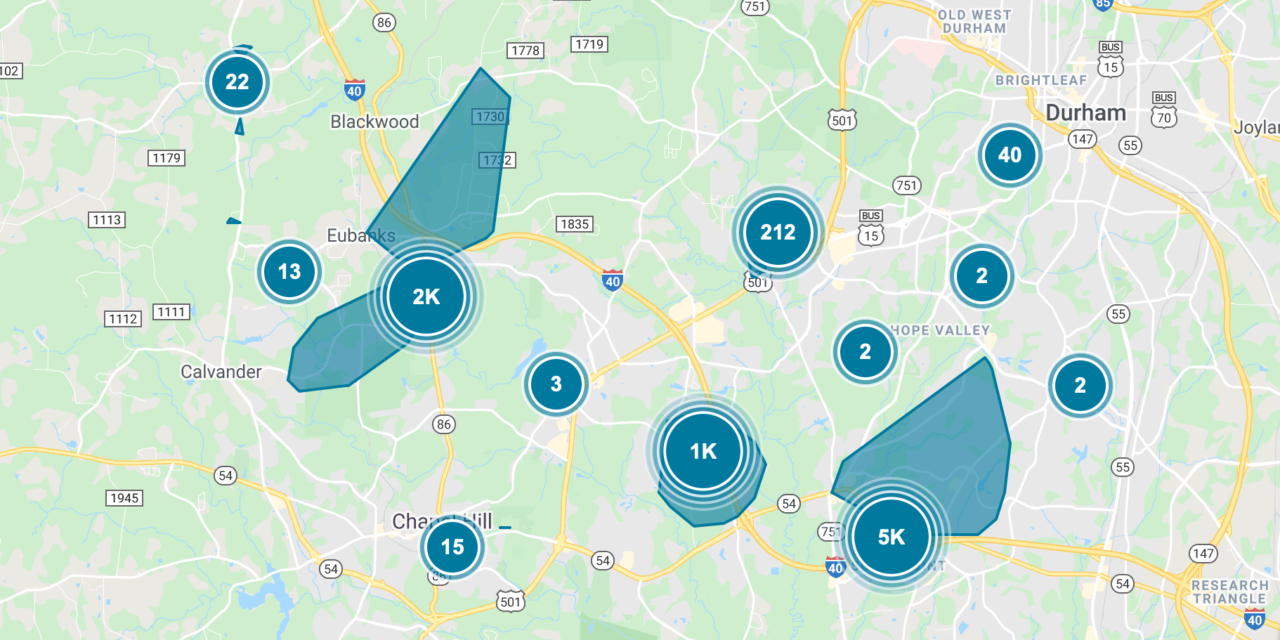 Storm Knocks Out Power for Thousands in Chapel Hill, Durham