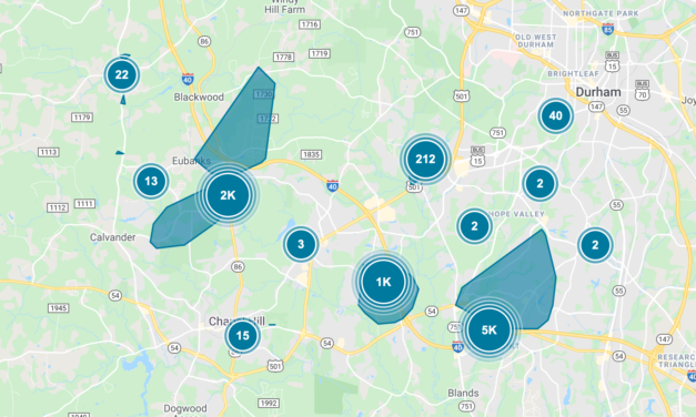 Storm Knocks Out Power for Thousands in Chapel Hill, Durham