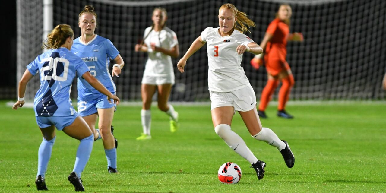 No. 2 UNC Women’s Soccer Throttles Illinois, 5-1