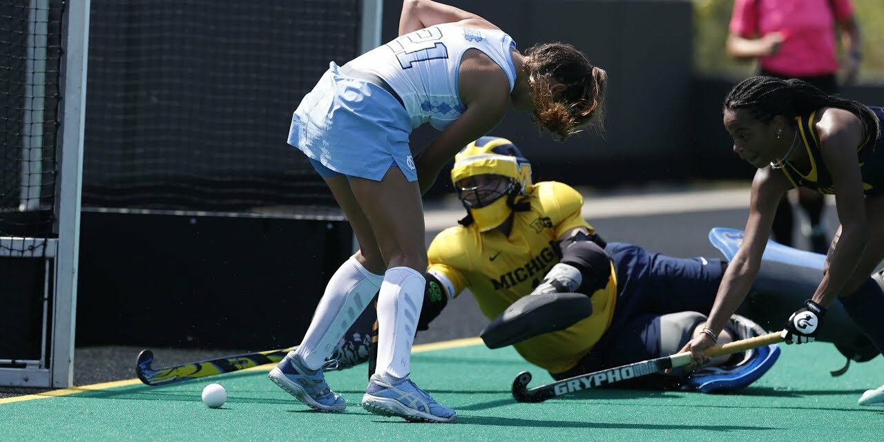 No. 1 UNC Field Hockey Falls in Opener to No. 2 Michigan