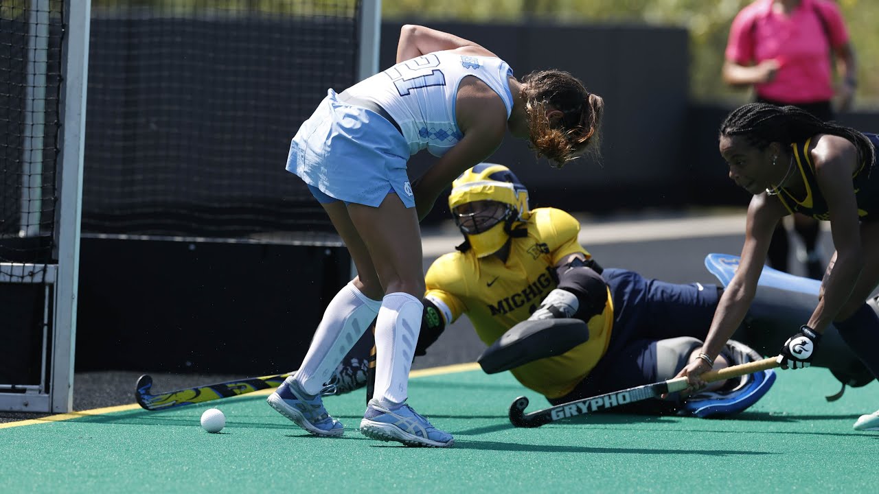 No. 1 UNC Field Hockey Falls in Opener to No. 2 Michigan