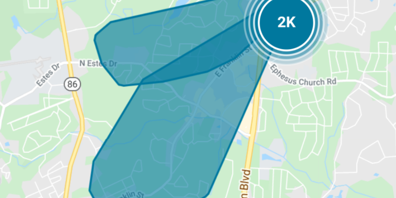 More Than 2,000 Chapel Hill Residents Lose Power on Friday