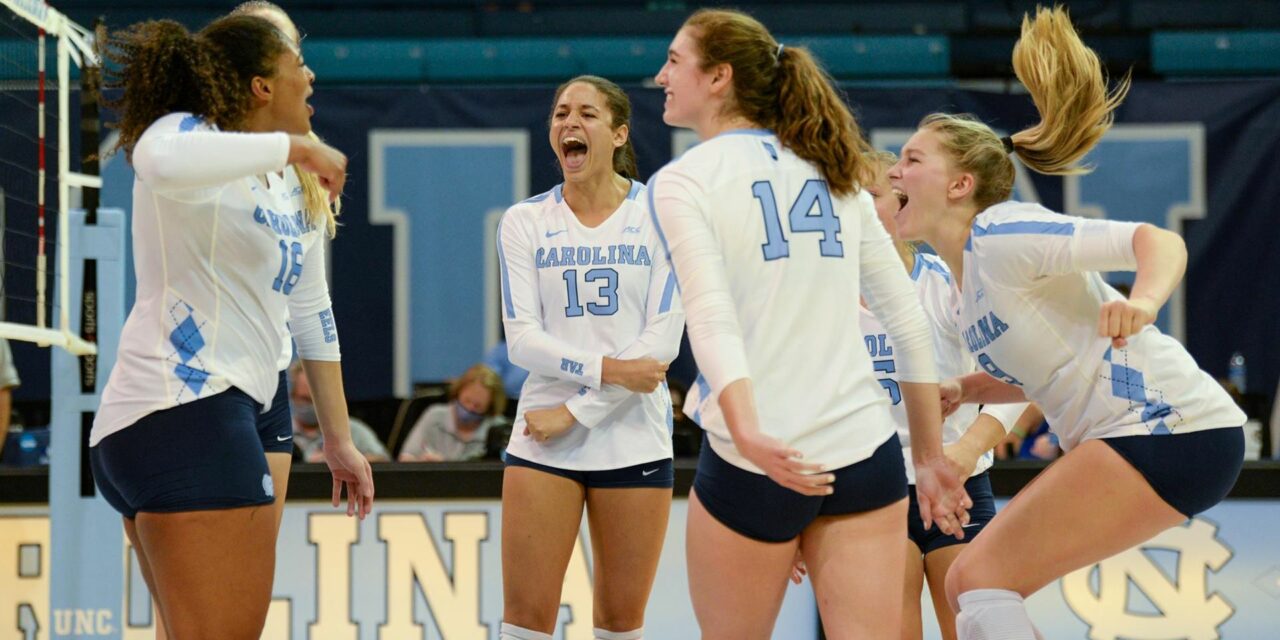 UNC Volleyball Rallies Past Colorado State, Continues Perfect Start