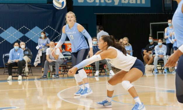 UNC Volleyball Sweeps Saturday Doubleheader, Moves to 6-0