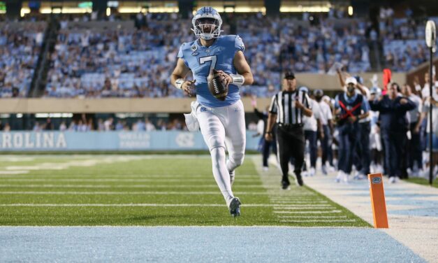 UNC Football Overcomes Slow Start to Run Away From Panthers