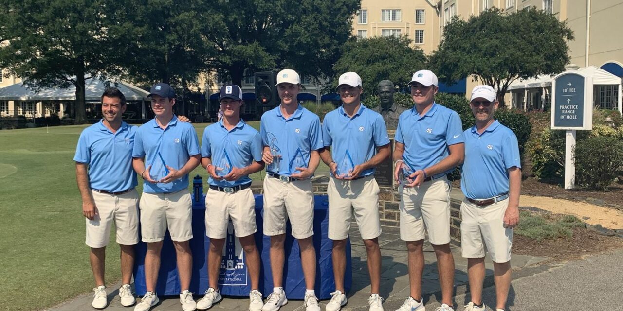 UNC Men’s Golf Wins Opening Tournament at Duke