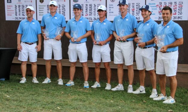 UNC Men’s Golf Tops Loaded Field for Second Tournament Win
