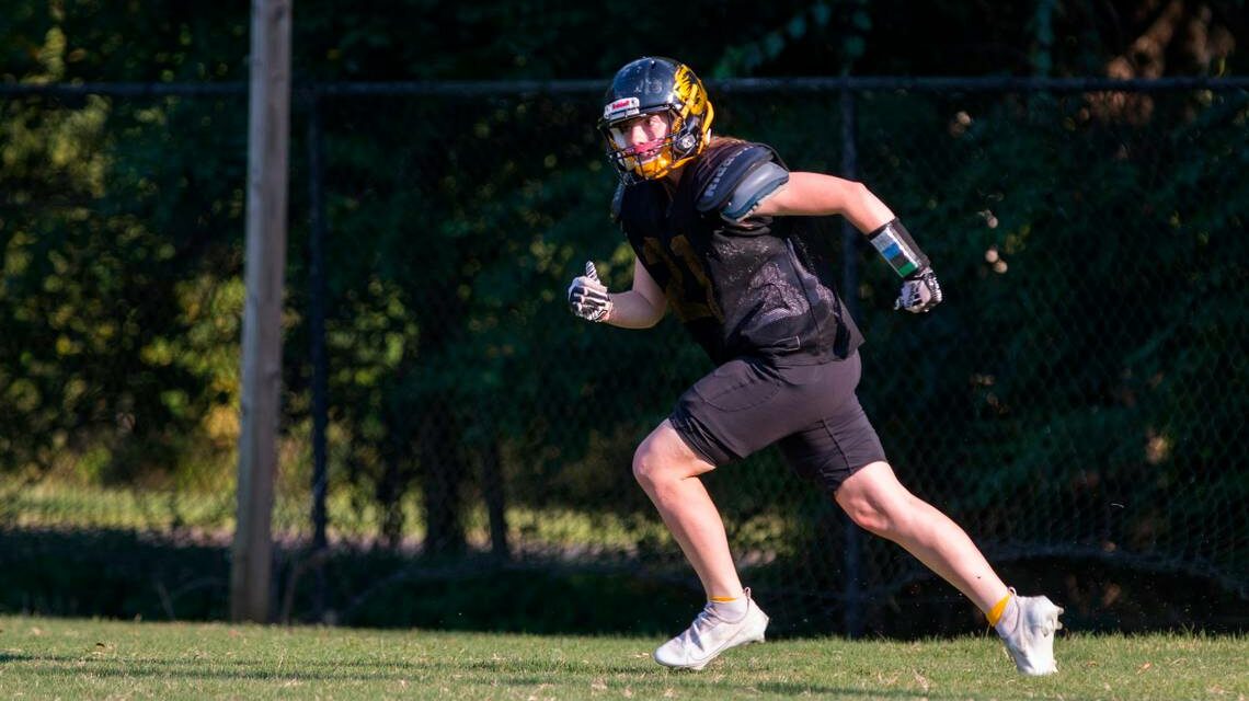 Chapel Hill High’s Brooklyn Harker Proves She Belongs on the Football Field