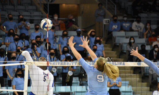 No. 4 Pitt Ends UNC Volleyball’s Winning Streak, Sends Tar Heels to First Loss