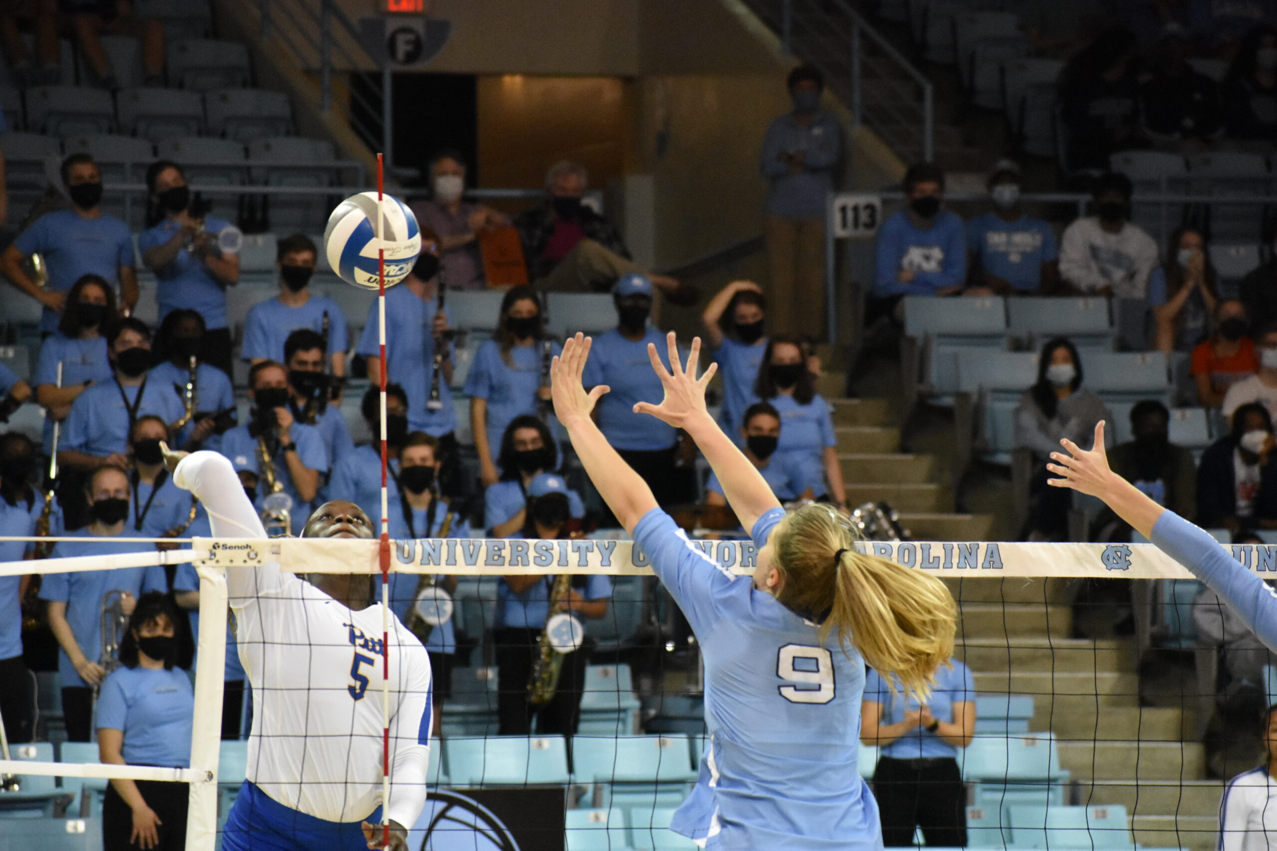 UNC Volleyball Suffers First Loss Of Season Against No. 4 Pitt