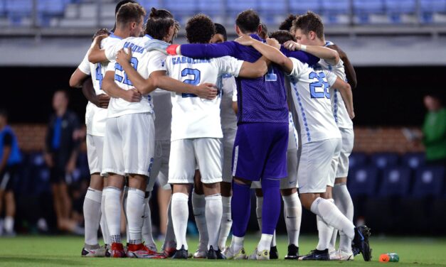 UNC Men’s Soccer Falls On The Road To Louisville