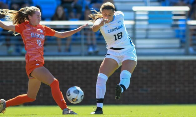 UNC Women’s Soccer Shuts Out Clemson For First ACC Win