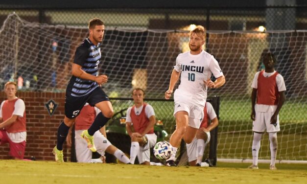UNC Men’s Soccer Falls to UNC-Wilmington On The Road