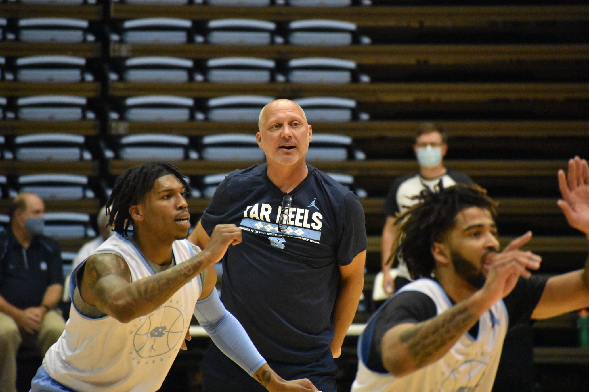 Photo Gallery UNC Men's Basketball Holds Second Practice of the Season