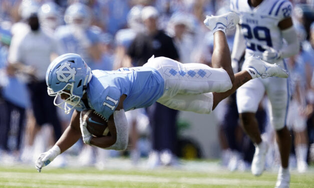 UNC’s Josh Downs Named ACC Receiver of the Week