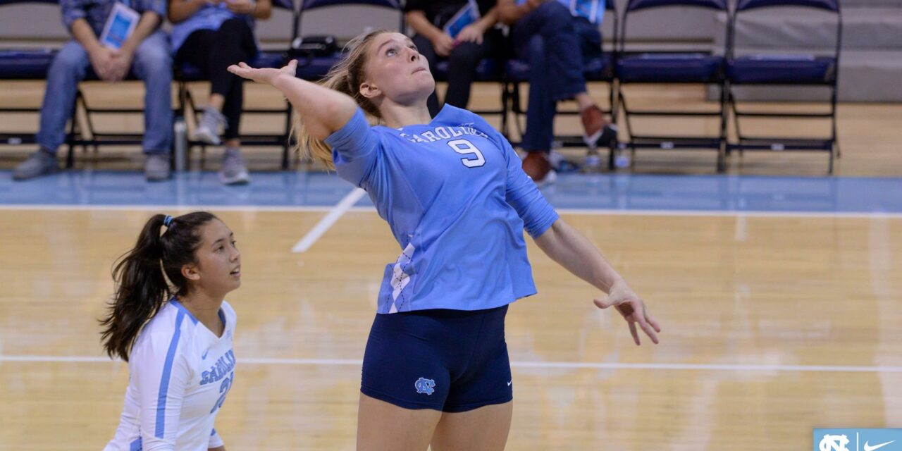 UNC Volleyball’s Mabrey Shaffmaster Named ACC Freshman of the Week