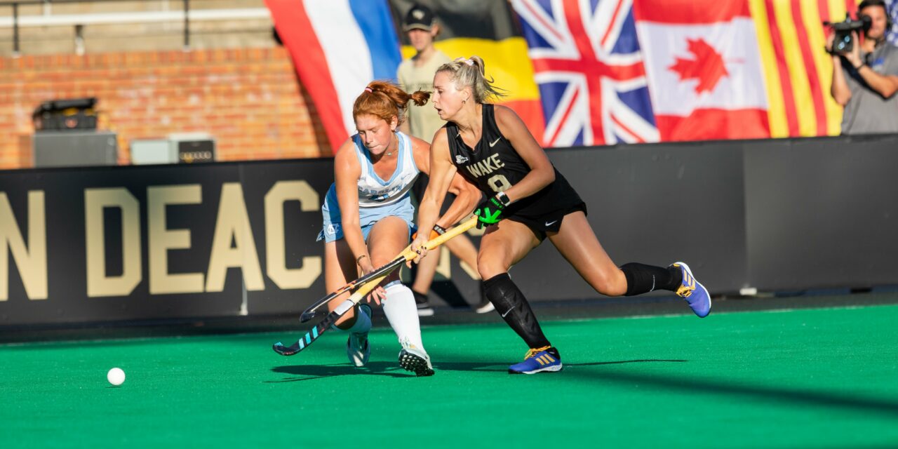 UNC Field Hockey Pitches Road Shutout At No. 15 Wake Forest, 1-0
