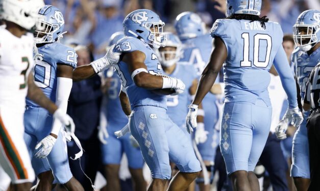 Late Interception Helps UNC Football Weather Hurricanes Rally For Wild Win