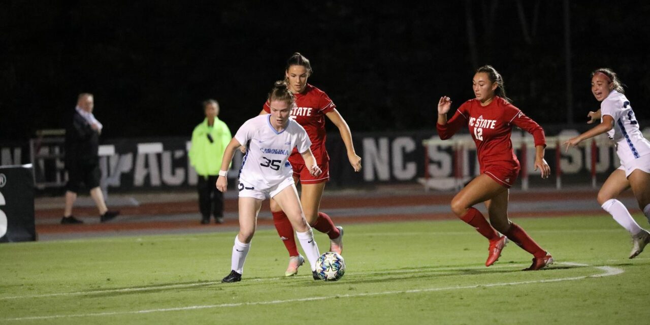 UNC Women’s Soccer Upended On The Road By NC State