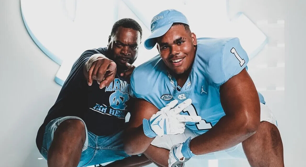 Five-Star OL Zach Rice Commits to UNC Football; Second Top 10 Recruit in 2022 Class