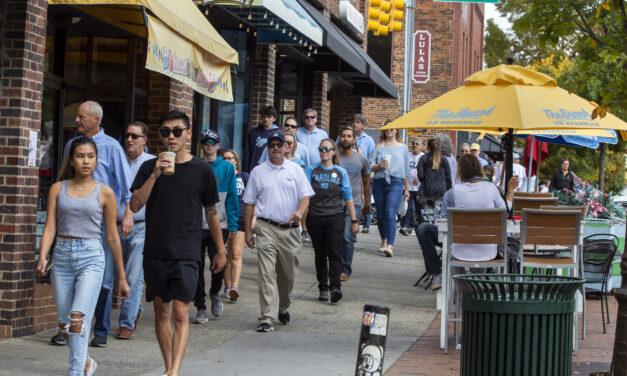 Chapel Hill Seeks Ownership of Franklin Street To Make Expanded Sidewalks Permanent