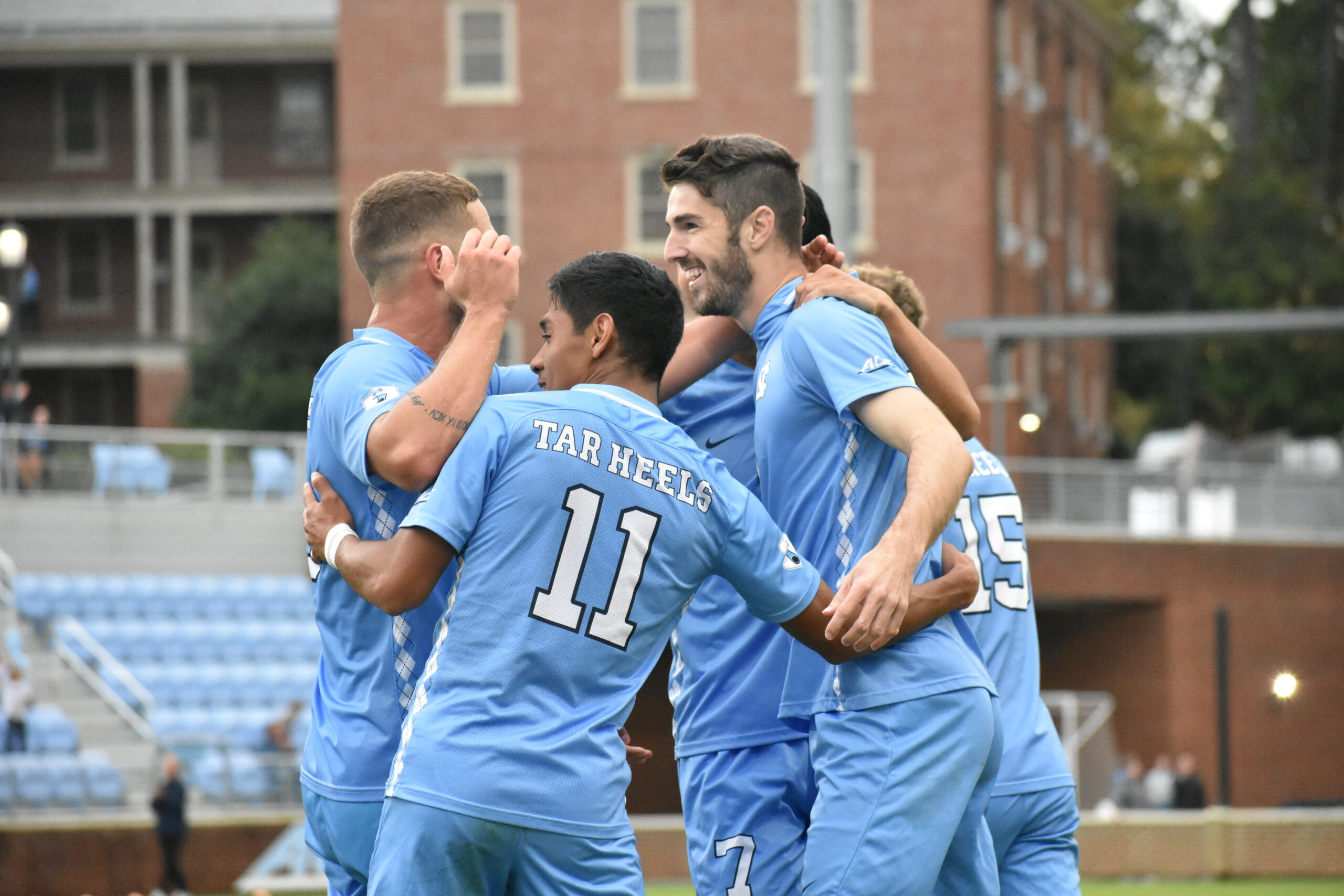 First Half Flurry Sends UNC Men’s Soccer Past No. 11 Notre Dame