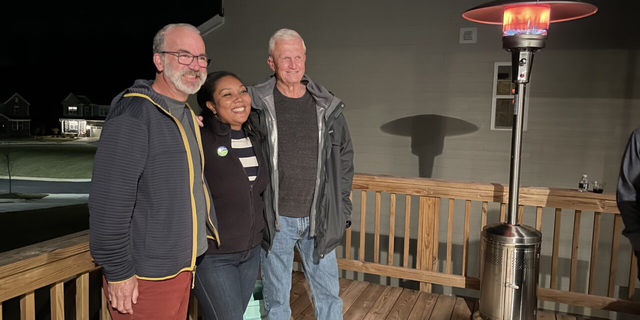 Griffin, Jenkins and Sharp Win CHCCS Election, Celebrate Victory Together