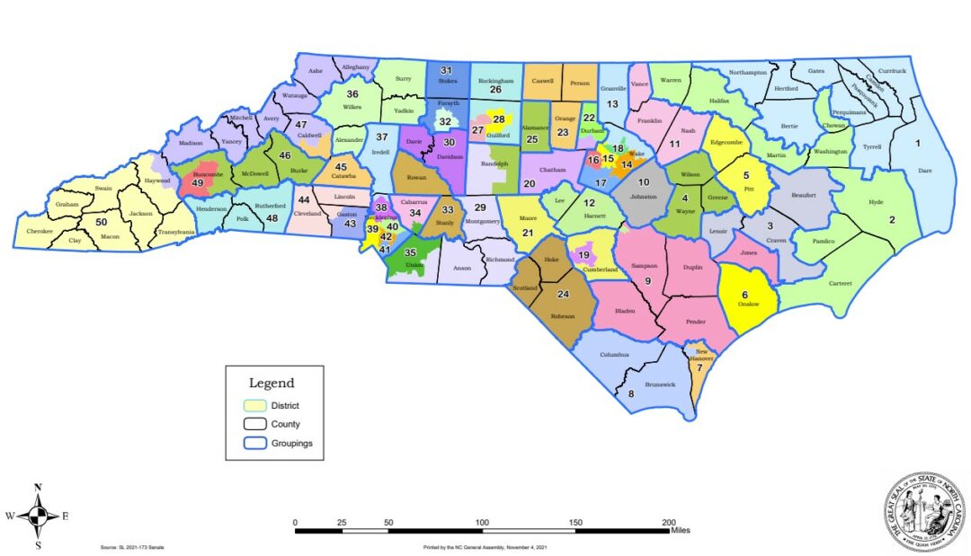 North Carolina Legislators Finalize Redistricting Maps - Chapelboro.com